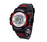 DOGZI Watches for Women Sale,Mens Chronograph Date Analog Quartz Movement Stylish Sports Designer Wrist Watch 30M Waterproof Sports Watches Boyfriend Gifts,Red,U35S