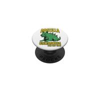 Dogzilla Unleashing Chaos Monster Dog Kaiju Fan PopSockets Adhesive PopGrip