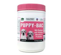 Dogzymes Puppy-Bac Milk Replacer formulated with The Proper ratios of Protein, Fat and nutrients for Growing Puppies