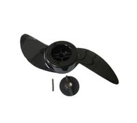 DOHAETCJQ Universal 2 impeller Boat Propeller Outboard Motor Trolling Compatible with 32lb 46lb 40lb