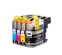 DOHAETCJQ Universal Printer Cartridges Are Compatible With MFC-J4410DW, MFC-J4510DW, MFC-J4710DW, And DCP-J4110DW Printers. LC137/LC135(1SET)