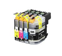 DOHAETCJQ Universal Printer Ink Cartridges Are LC135/LC137 Compatible For MFC-J4410DW, MFC-J4510DW, MFC-J4710DW DCP-J4110DW Printers(1SET)