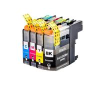DOHAETCJQ Universal Printer Ink Cartridges Suitable For DCP-J562DW, J4120DW, MFC-J480DW, J680DW, J5320DW Printers, LC223, LC221, 223(1SET)
