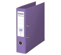Dohe - 2-Ring Ecological Binder - FSC Mix AEN-COC-000243, Capacity 520 Sheets, A4+ Size 29x35 cm, 7 cm Spine with Card Holder, Easy Lever Opening, Office Material - Purple