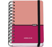Dohe - 2023-2024 School Planner - A6 Size - Day Page - Pink - DUO