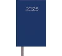 Dohe - 2025 Diary - Week to View, Pocket Size (8.5x13 cm), 12 Months January to December, Hardcover, Planner in Spanish, Office Supplies - LISBOA Blue