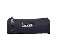 Dohe 45030 Ksual Round Cap Pencil Case, 21 x 7 cm, Black