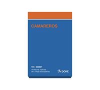 Dohe 50089T - Waiter's Note Pad A8 Natural Triplicate