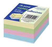 Dohe 75010 - Pack of 400 Sheets, Sticky Notes Cube, 75 x 75 mm
