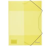 dohe 90408 - Folder with Elastic Bands A4 Polypropylene Yellow