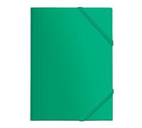 Dohe 90602 Polypropylene Folder Flat Rubber Green