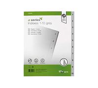 Dohe Basic A4 Index 1 to 10 Grey
