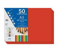 Dohe - Cardboard 50 Sheets in A3 - Red