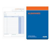 Dohe - Envelopes (10 pcs.) - 50 Duplicated Sheets (50 Sheets with 1 Copy), A5 Size 14 x 21 cm, Micro-Perforated Pages, Pads in Spanish for Delivery and Transport, Office Supplies