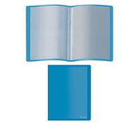 Dohe - Flexible Folder with 30 Pockets (80 Microns) - Blue