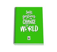 Dohe Hardcover A4 Spiral Notebook 100 sheets - WWF - World