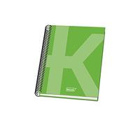 DOHE Ksual 44994 Spiral-Bound Notebook - DIN A5-100 Sheets - Green Cover