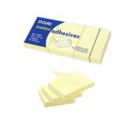 DOHE - Pack of 3 Pads x 100 Sheets of Sticky Notes, 37.5 x 50mm (75000)