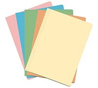 Dohe - Pack of Subfolders - Folio - Assorted Colours (Soft) - 50 Units - FSC Mix AEN-COC-000243