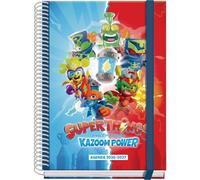 Dohe - School Planner 2026 2027 - September To June, Week to View, A5 (15x21 cm), Hard Cover, Spiral Binding and Elastic Closure, 2 Sticker Pages, Spanish and English