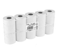 Dohe - Thermal Paper Till Rolls 57x35 mm (10 pcs) - Core ⌀12 mm, Length 7.5 m, Tickets for Card Readers, POS Systems, Cash Registers, POS and EPOS Printers, Thickness 60 GSM, BPA-Free