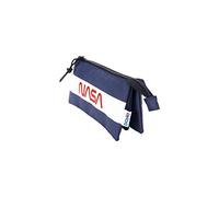 Dohe - Triple Pencil Case - Nasa - Flag