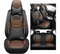 DohkHgg Car Seat Covers Fit For BMW 1,1500-2000,1502-2002,1600,2,2.5-3.2,2000,2500-3.3,3,340,4,5,501,502,503,507,6,600,7,700,8,Glas Universal Car Accessories,coffee