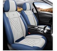 DohkHgg Car Seat Covers Fit For Dacia Jogger Extreme/Logan MCV/Duster Nova Car protection leather seat cover,Grey blue