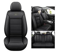 DohkHgg Car Seat Covers Fit For Ford Puma SUV 2019 2020 2021 2022 2023 Genuine leather waterproof and breathable 5-seat seat cover auto parts,Black