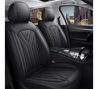 DohkHgg Car Seat Covers Fit For VOLVO S60 2001-2020 V60 2011-2017/XC40 XC 40 2018-2021 Car protection leather seat cover，Black