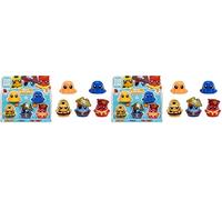 Dohkins Hero Pack Characters (Builder, Pirate, Fire Chief) - Dough Never Dries, No Gluten, Suitable for Collectors & Kids Ages 3+ (Pack of 2)