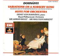 Dohnanyi - Nursery Song Variations / Orchestral Suite