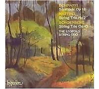 Dohnányi: Serenade, Op. 10; Martinu: String Trio No. 2; Schoenberg: String ...