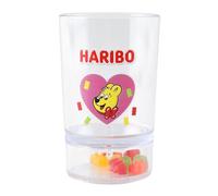 DO'HOME HARIBO Goldbear Cup - Funny Cup with Goldbear Charms Inside, Gift Idea for HARIBO Candy Lovers, Child, Friends, Adults & Coworkers, BPA Free Drinking Cup | (200ml/6.76oz) - Pink