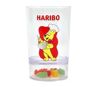 DO'HOME HARIBO Goldbear Cup - Funny Cup with Goldbear Charms Inside, Gift Idea for HARIBO Candy Lovers, Child, Friends, Adults & Coworkers, BPA Free Drinking Cup | (200ml/6.76oz) - Red