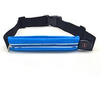 DoHTeck LED Reflective Waist Pack - Unisex Sports Running Belt Bag with USB Rechargeable Light, Suitable for Runners - Best Visibility When Walking and Riding Outdoor