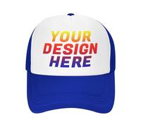 DOHXQM Custom Hat Design Your Own,Personalized Classic Hats for Men and Women,Customizable Baseball Cap for Outdoor Adjustable with Your Photo Text Logo Personalised Baseball caps