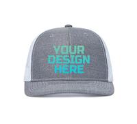 DOHXQM Custom Hat Design Your Own, Personalized Classic Hats for Men and Women,Customizable Baseball Cap for Outdoor Adjustable with Your Photo Text Logo Custom Trucker Hat