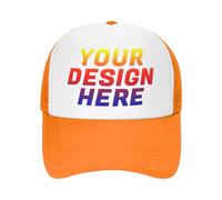 DOHXQM Custom Hat Design Your Own,Personalized Classic Hats for Men and Women,Customizable Baseball Cap for Outdoor Adjustable with Your Photo Text Logo Personalised Baseball caps