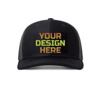 DOHXQM Custom Hat Design Your Own, Personalized Classic Hats for Men and Women,Customizable Baseball Cap for Outdoor Adjustable with Your Photo Text Logo Custom Trucker Hat