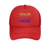 DOHXQM Custom Hat Design Your Own, Personalized Classic Hats for Men and Women,Customizable Baseball Cap for Outdoor Adjustable with Your Photo Text Logo Custom Trucker Hat