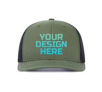 DOHXQM Custom Hat Design Your Own, Personalized Classic Hats for Men and Women,Customizable Baseball Cap for Outdoor Adjustable with Your Photo Text Logo Custom Trucker Hat