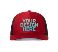DOHXQM Custom Hat Design Your Own, Personalized Classic Hats for Men and Women,Customizable Baseball Cap for Outdoor Adjustable with Your Photo Text Logo Custom Trucker Hat