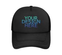 DOHXQM Custom Hat Design Your Own, Personalized Classic Hats for Men and Women,Personalised Baseball Cap Design Your caps Add You own Design Add Your Text Logo Photo Custom Hats Design