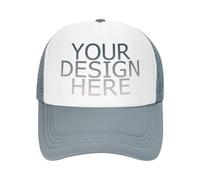 DOHXQM Custom Hat Design Your Own, Personalized Classic Hats for Men and Women,Personalised Baseball Cap Design Your caps Add You own Design Add Your Text Logo Photo Custom Hats Design