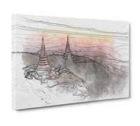Doi Inthanon Ban Luang Thailand Canvas Print | Gallery Wrapped 30mm Frame Wall Art | 30x20 inches | Ready to Hang | Modern Picture | Living Room Bedroom Lounge Office