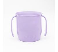 Doidy Cup, 6 Months +, Baby & Toddler First Open Cup, Ergonomic Slanted Design for Training & Learning to Drink, weaning Essentials for Milk & Water (Lilac)