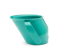 Doidy Cup, Open Cup for Training Baby 6 Months-3 Years, 200ml, Slanted Weaning Cup with Handles for Learning to Drink, BPA Free (Green)