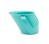 Doidy Cup, 3 Months +, Baby & Toddler First Open Cup, Ergonomic Slanted Design for Training & Learning to Drink, weaning Essentials for Milk & Water (Turquoise)