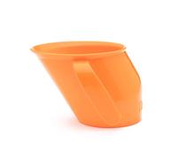 Doidy Cup - Training Sippy Cups for Toddlers & Babies - Unique Slanted Design Two Handles Baby Beaker - Great Weaning Cup for Milk, Water & Juice - Use from 3-6 Months to Toddler (Orange), DCOR